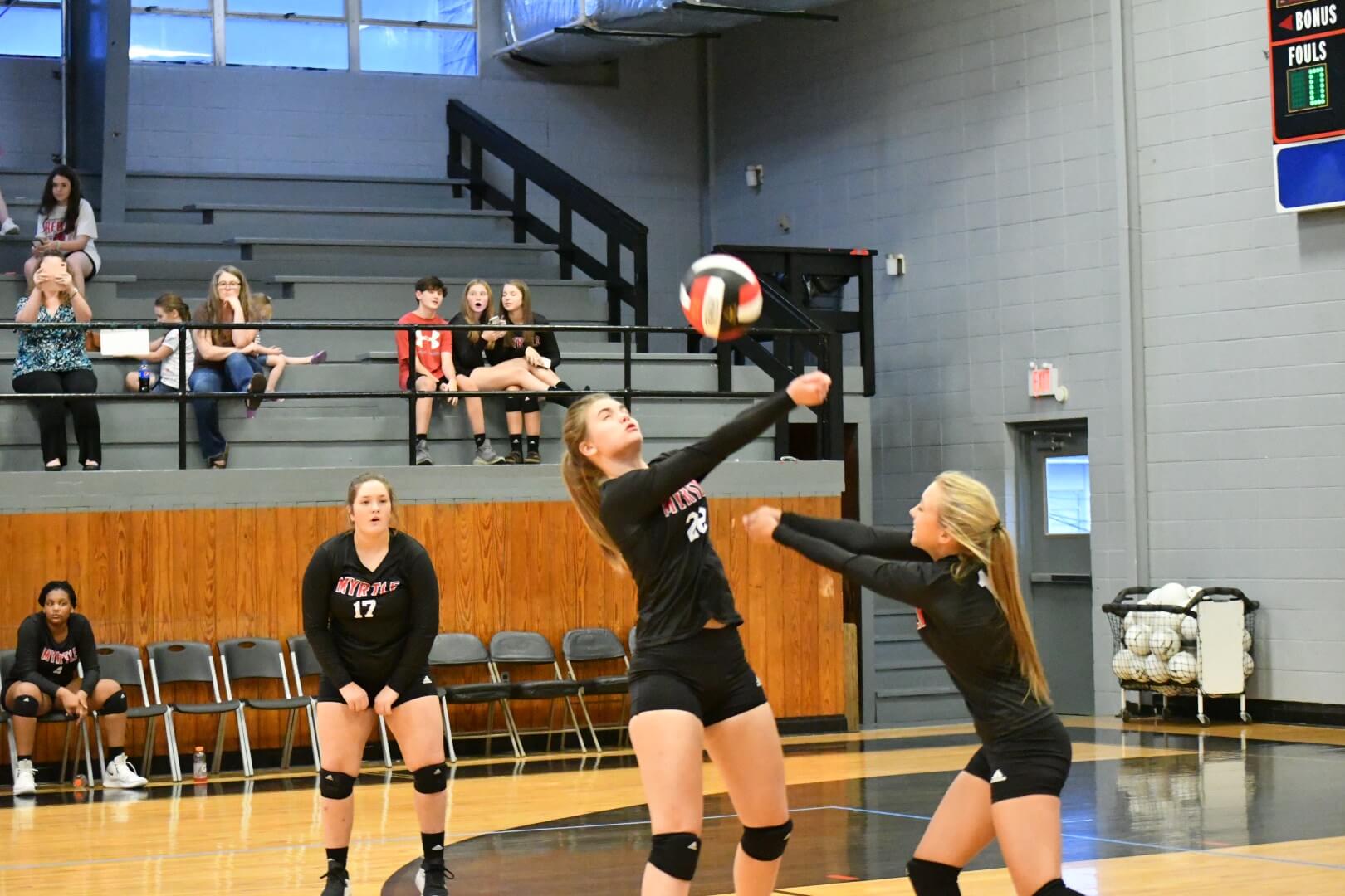 Myrtle picks up sweep over Falkner in volleyball action Union County